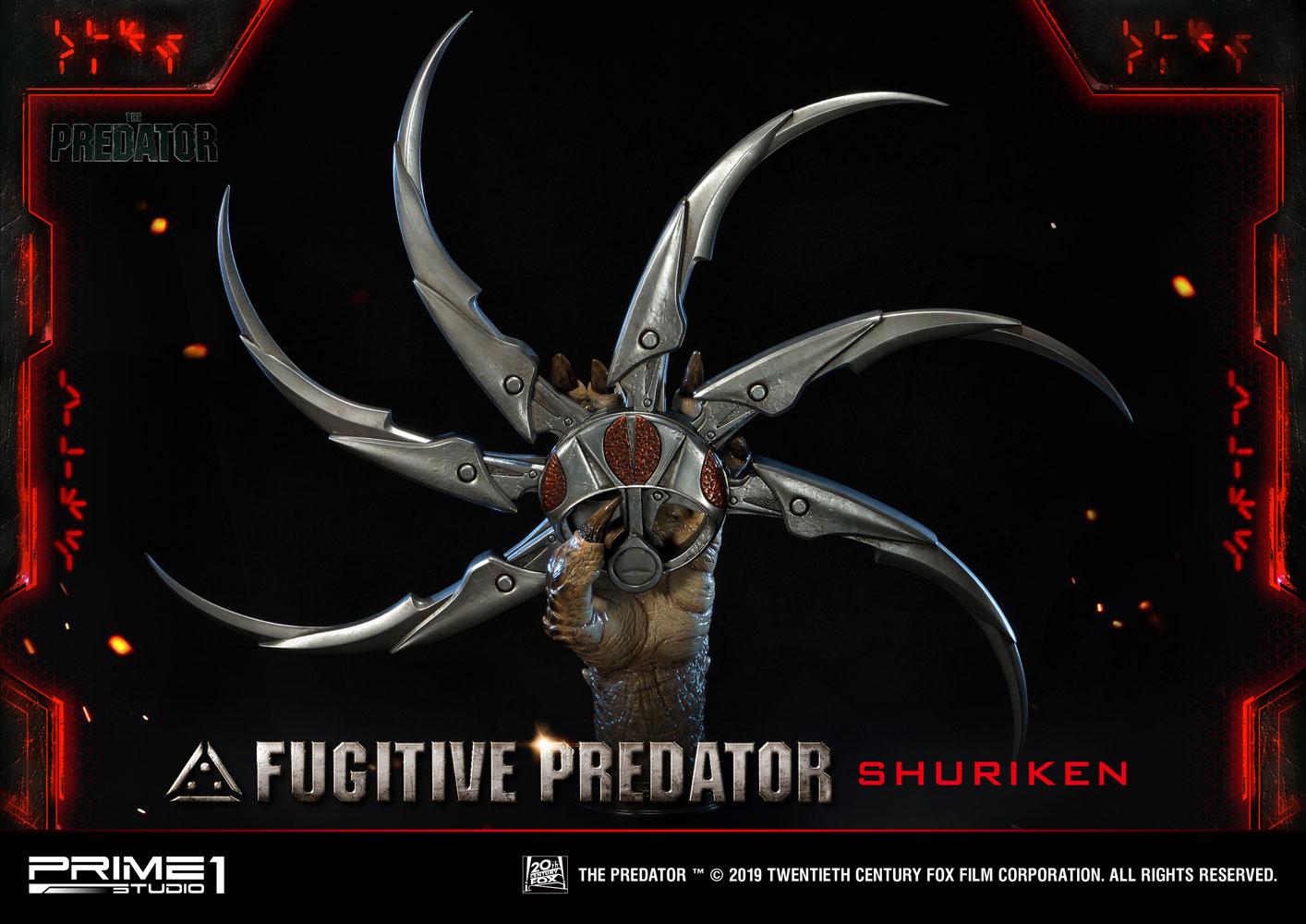 Fugitive Predator Shuriken Predator 2018 Lifesize 1/1 Bust by Prime 1 Studio